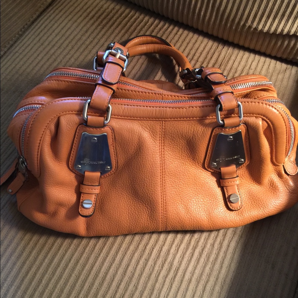 Orange B. Makowsky Tote.